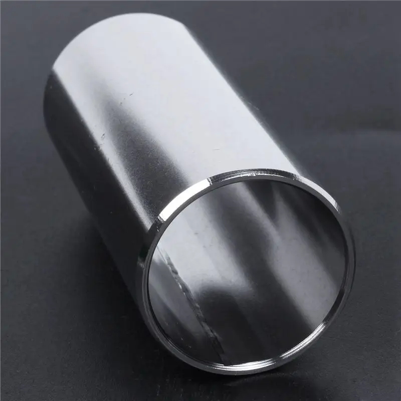 CGDS-6 Pieces Glass Slide And Metal Slide For Guitar, Bass, Medium (6 Cm)