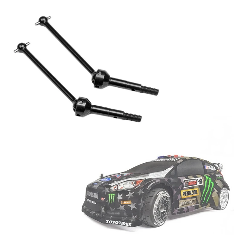 2 unidades de eixo de transmissão traseiro dianteiro CVD 55 mm 107544   Para HPI Racing WR8 Flux / WR8 3.0 Nitro 1/8 RC Car Upgrade Parts Acessórios