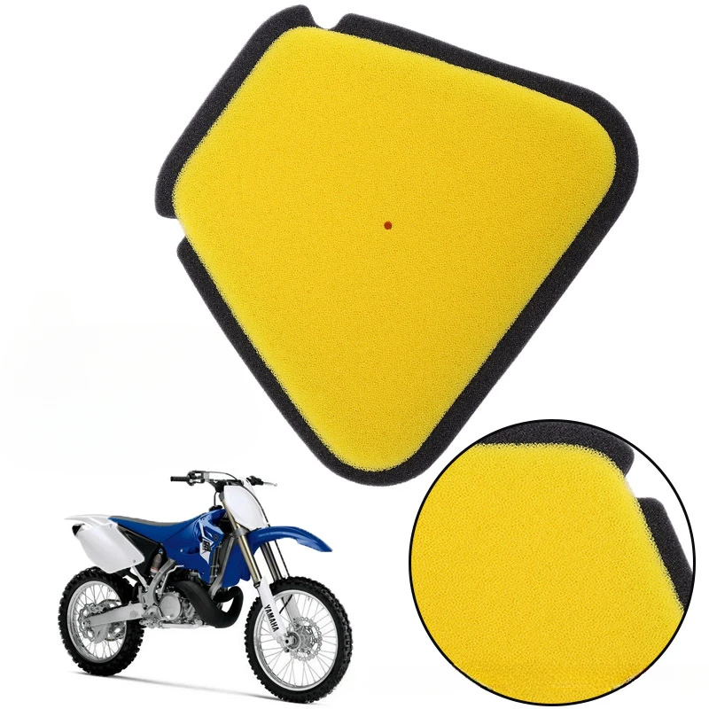 JSRAOIMG Motorcycle Washable Dual Foam Air Filter Intake Cleaner For YAMAHA YZ250F WR450F YZ450F YZ450FX 08-20 Sponge Element