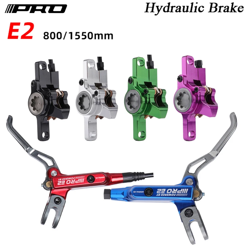 

IIIPRO MTB hydraulic brakes 800/1550mm E2 front and rear 2-piston oil pressure DH AM electric bicycle brake