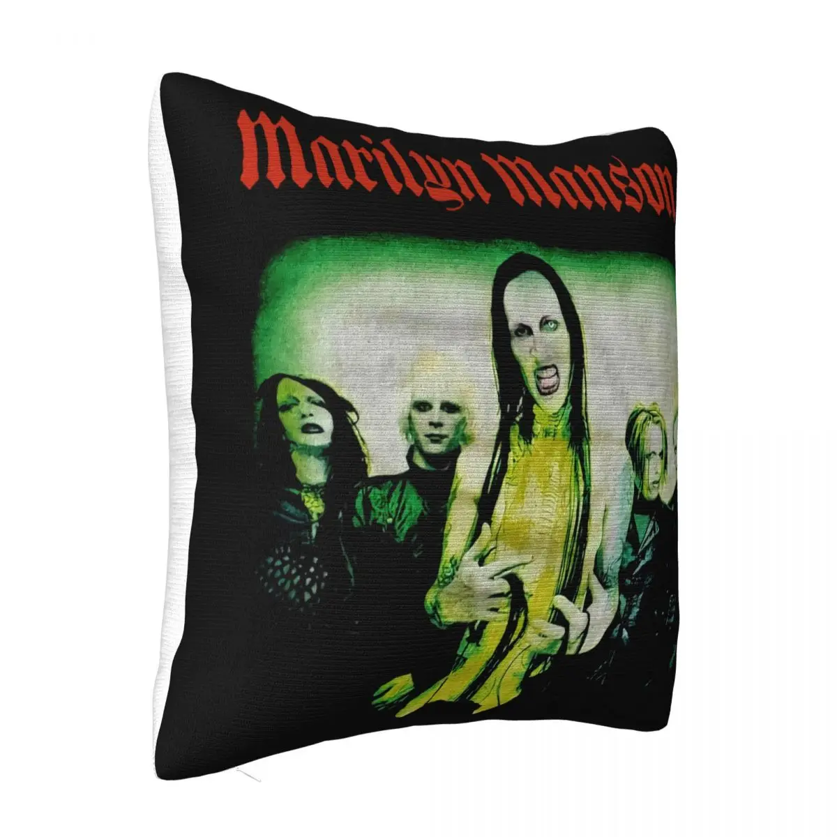 Marilyn Manson Graphic Size Sz S 4 Xl Boy New Arrival Party Youth Splicing Promotion Retro Many Colors Design Pillow Case