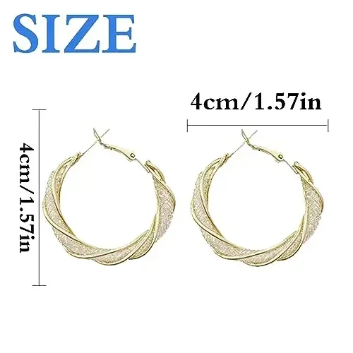 Lymphatic Activity Hoop Earrings Drainage Hoop Earrings Lymphvity Therapy Acupuncture Earrings for Women