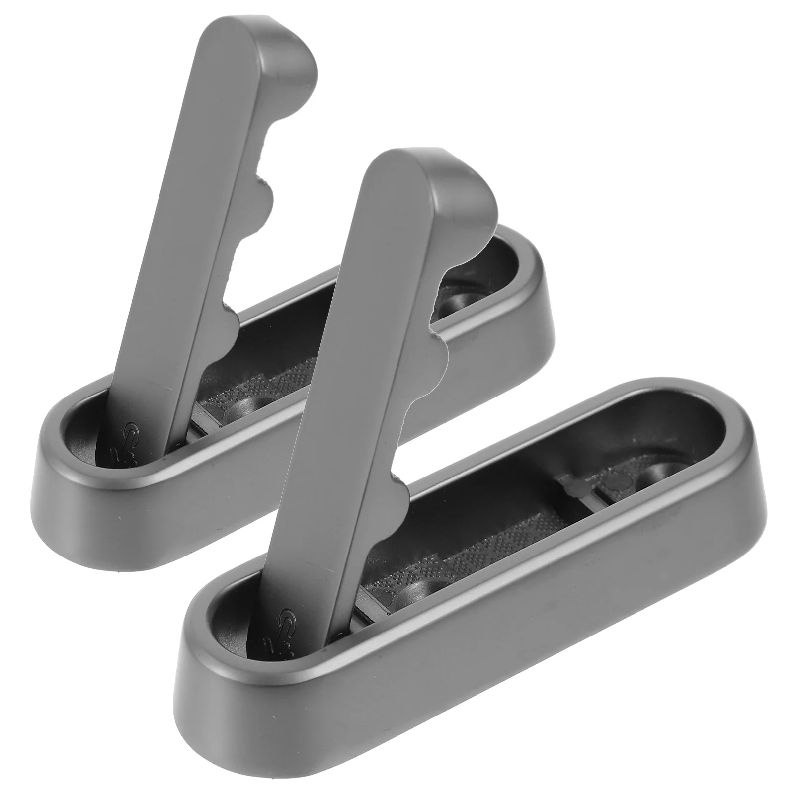 2 Pcs Hidden Coat Hooks Zinc Alloy Space Saving Multi Use Hangers for Wall Towel Coat Clothes Hat Bag Key Wall Storage Home