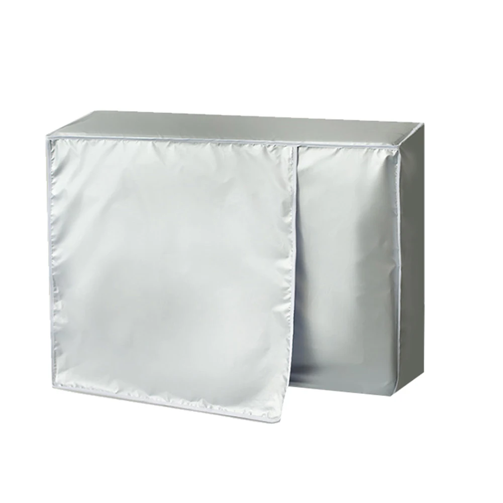 

Dust Cover Air Condition Cover Oxford Cloth Silver Sunscreen Host Outer Machine Cover Air Conditioner Outer Covers