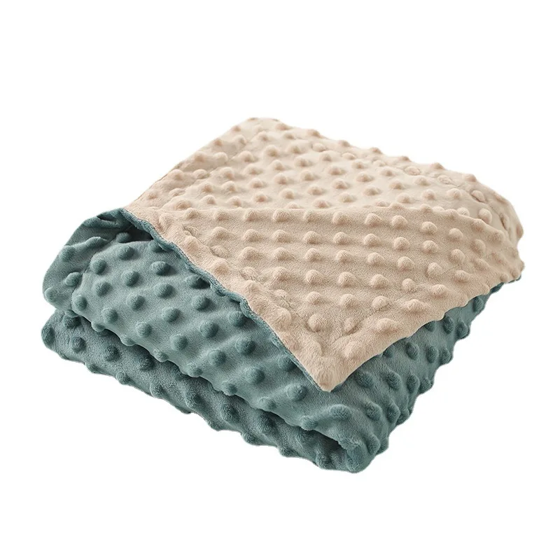 

Spring and Autumn Comfort Bean Blanket Newborn Hug Baby Cover Blanket Kindergarten Nap Air Conditioning Blanket Children's Quilt