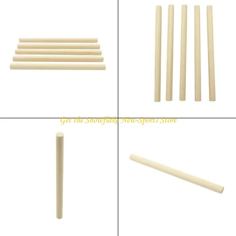E56D 5 Pcs Spruce Cello Sound Column Sound Post Setter Acoustic Cello Soundpost Cello Accessories Gift for Beginners