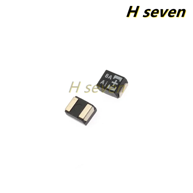 10pcs 3528 B Type Low ESR 6TPB100MA 6.3V 100uF SMD Polymer Tantalum Capacitor