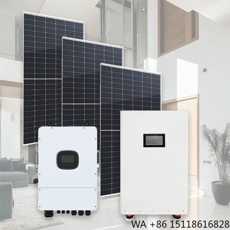 Hybrid MPPT Inverter Off-Grid Solar Kit Single Phase 12KW Home Use Lithium Ion High Conversion Rate Complete Solar Energy System