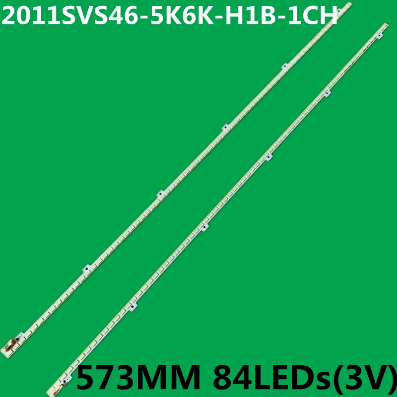 

510mm LED Backlight Strip 72leds 2011SVS46 5K6K H1B-1CH BN64-01644A JVG4-460SMB-R1 For UE46D6100 UE46D6200 UA46D5000 LTA460HW03