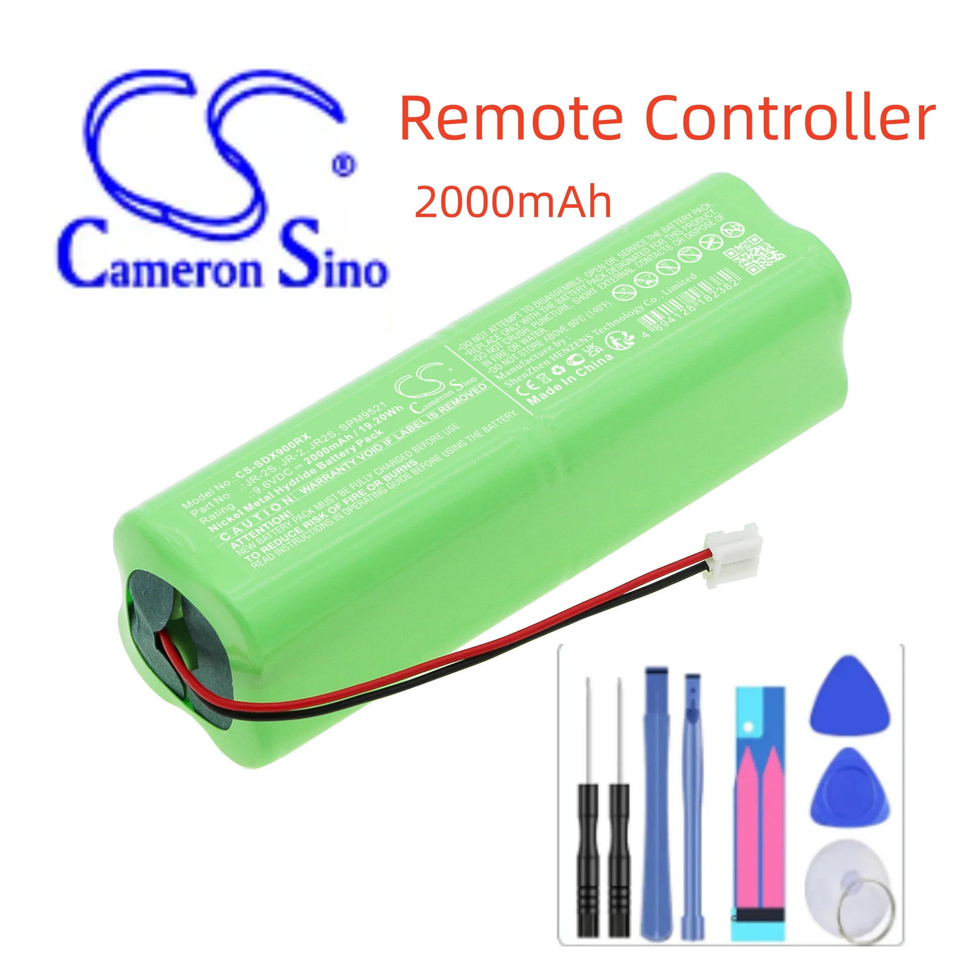 

Батарея пульта дистанционного управления для Spektrum JR2 JR2S JR-A JRPB5011 SPM9521 XP6102 X9303 XP9303 XP9103 XP8103A XP7202 X378A XP662