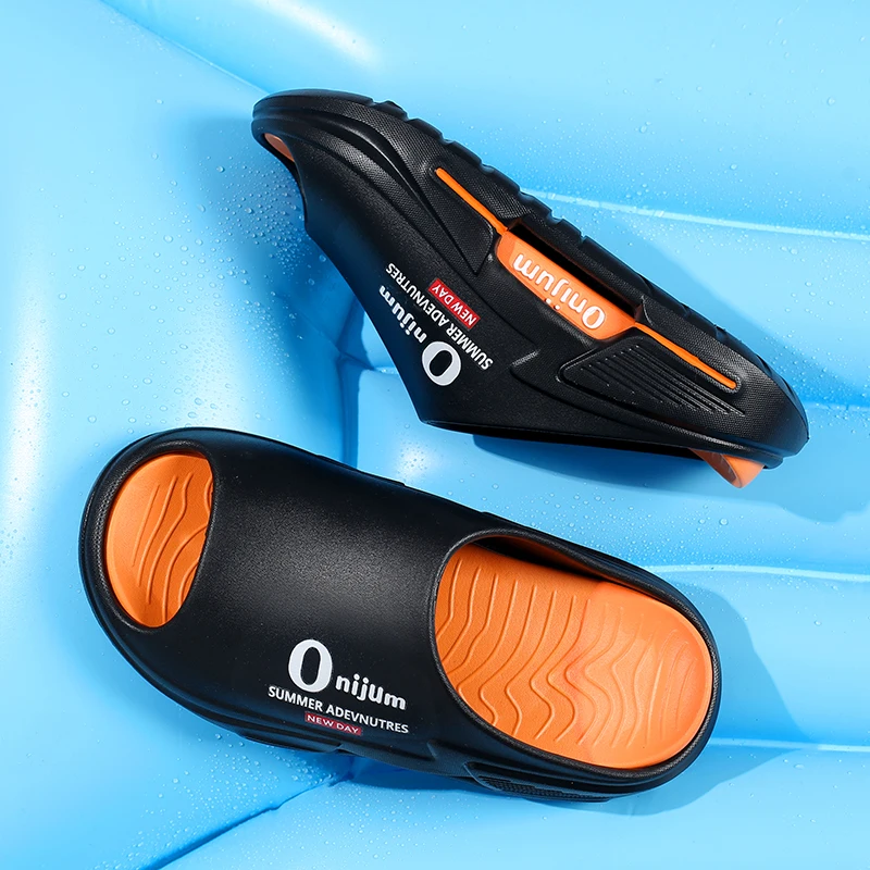

YRZL Mens Sandals Summer Slides Comfortable Soft Slippers for Men Women Indoor Outdoor Anti-Slip Lightweight Beach Casual Shoes