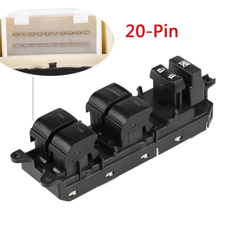 Auto Elektrische Power Window Master Switch Knop Voor Toyota Camry Prius Land Cruiser Venza Lexus CT200h 84040-33100 8404033100