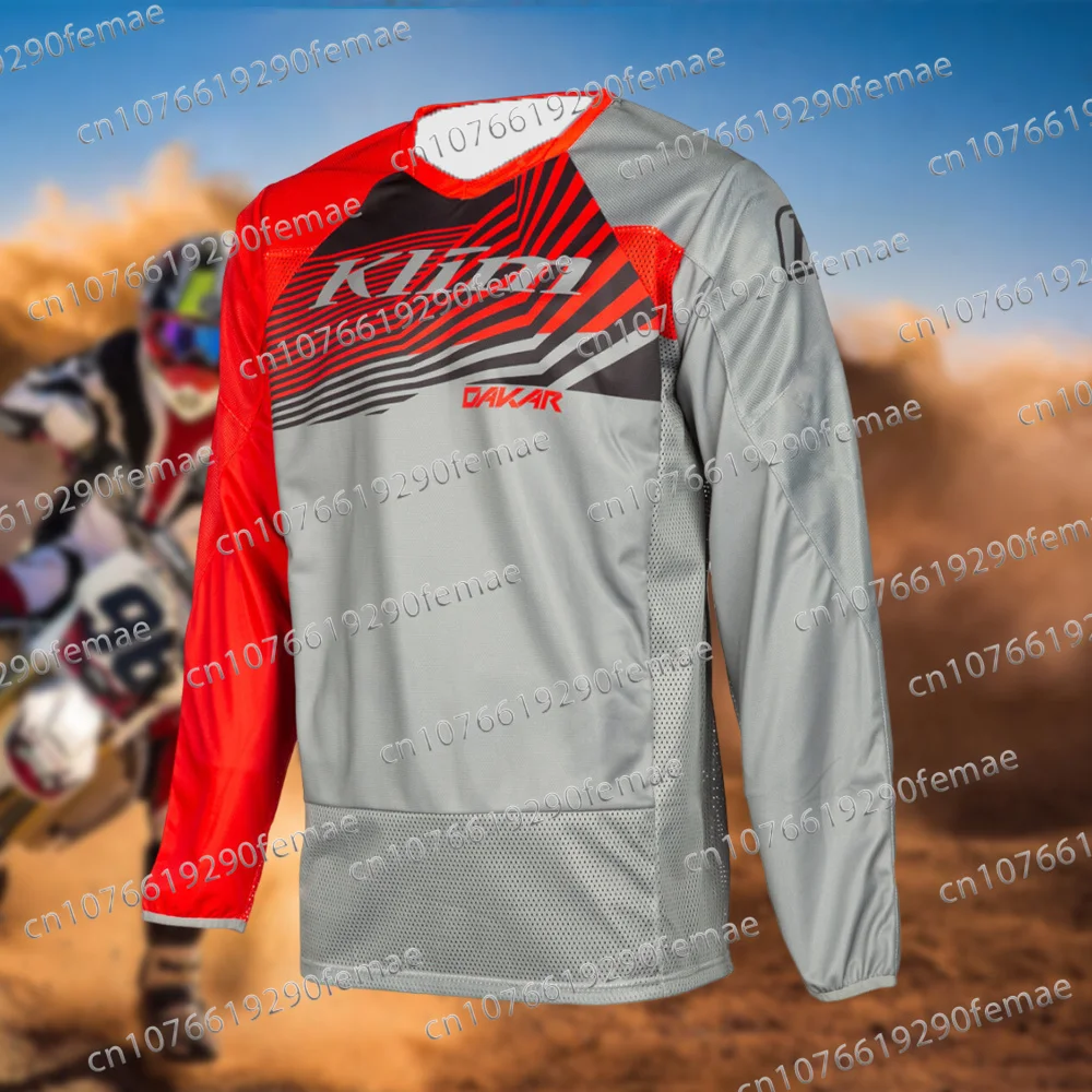 Classic Klim Dakar Off road Motorcycle Racing Speed Drop Rally Cycling Suit Daily Mountain Bike Sweating Comfortable Top