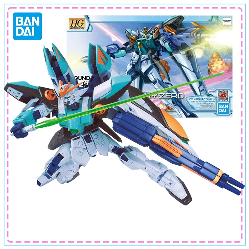 

Bandai HG GBB 1/144 09 Wing Gundam Sky Zero Genuine Gundam Model Kit Anime Figures Action Figure Collection Model Toys Gifts
