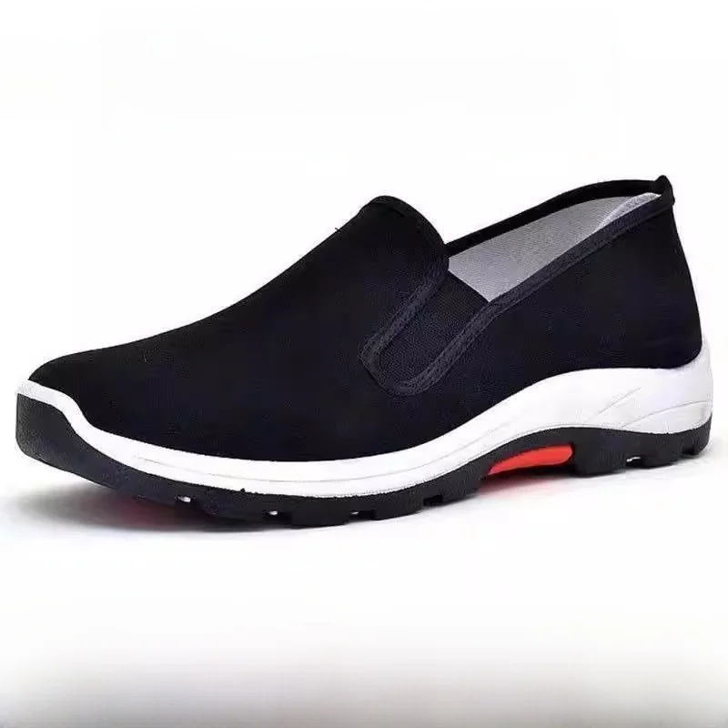 

Мужские зимние повседневные кеды из канваса на толстой подошве, без шнурков, для работы, активного отдыха, кемпинга, путешествий, катания на лыжах, с носками
