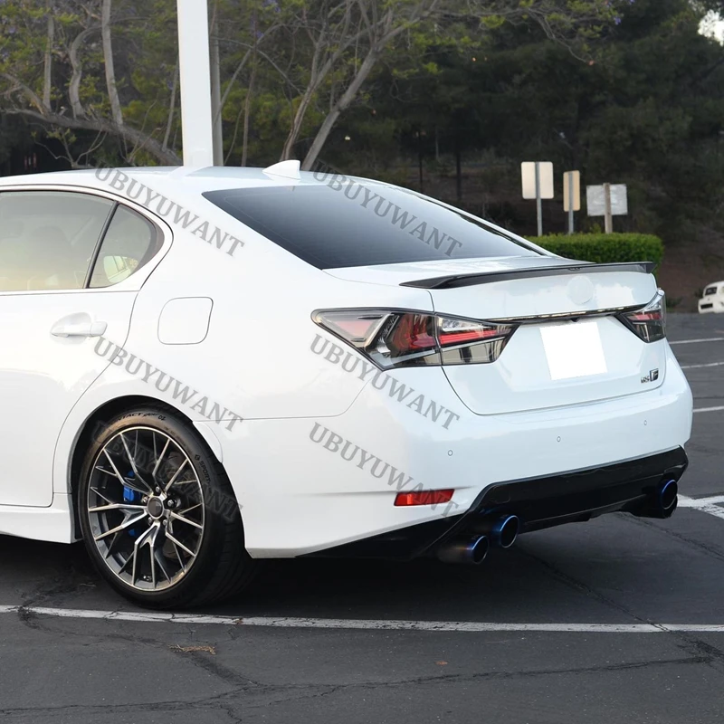 For LEXUS GS GS350 GS300 GS450 2013 - 2016 ABS Rear Trunk Boot Lid Car Spoiler Ducktail Lip Wing - view 3