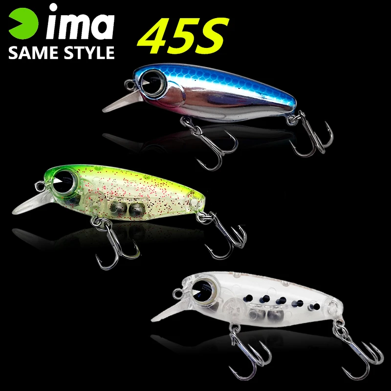 LURETV nuevo japonés importado IMA estilo mínimo K-Tai45S Micro objeto Mino 3g boca afilada Makou Creek Road Ya falso Bait9098