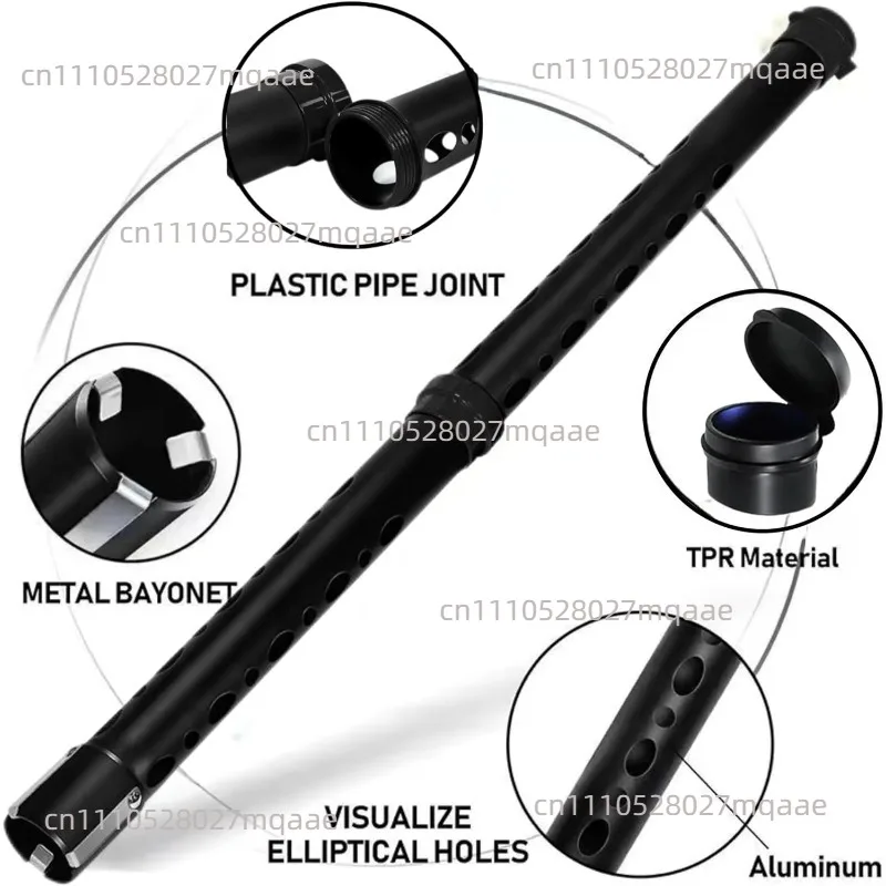 86cm Aluminum Golf Ball Picker Golf Ball Shags Tube Golf Picking Tube Sucker Tools Professional Detachable Collector Durable
