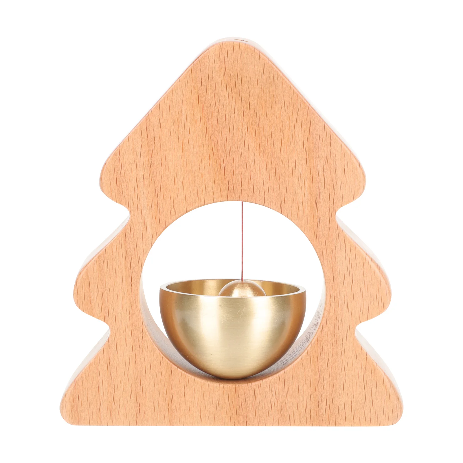 

Refrigerator Doorbell Office Christmas Decoration Retro Copper Chime for Business