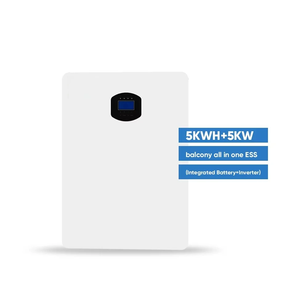 New energy all-in-one 5KW solar inverter with 10Kwh 48V 200AH lithium-ion battery for solar energy storage system