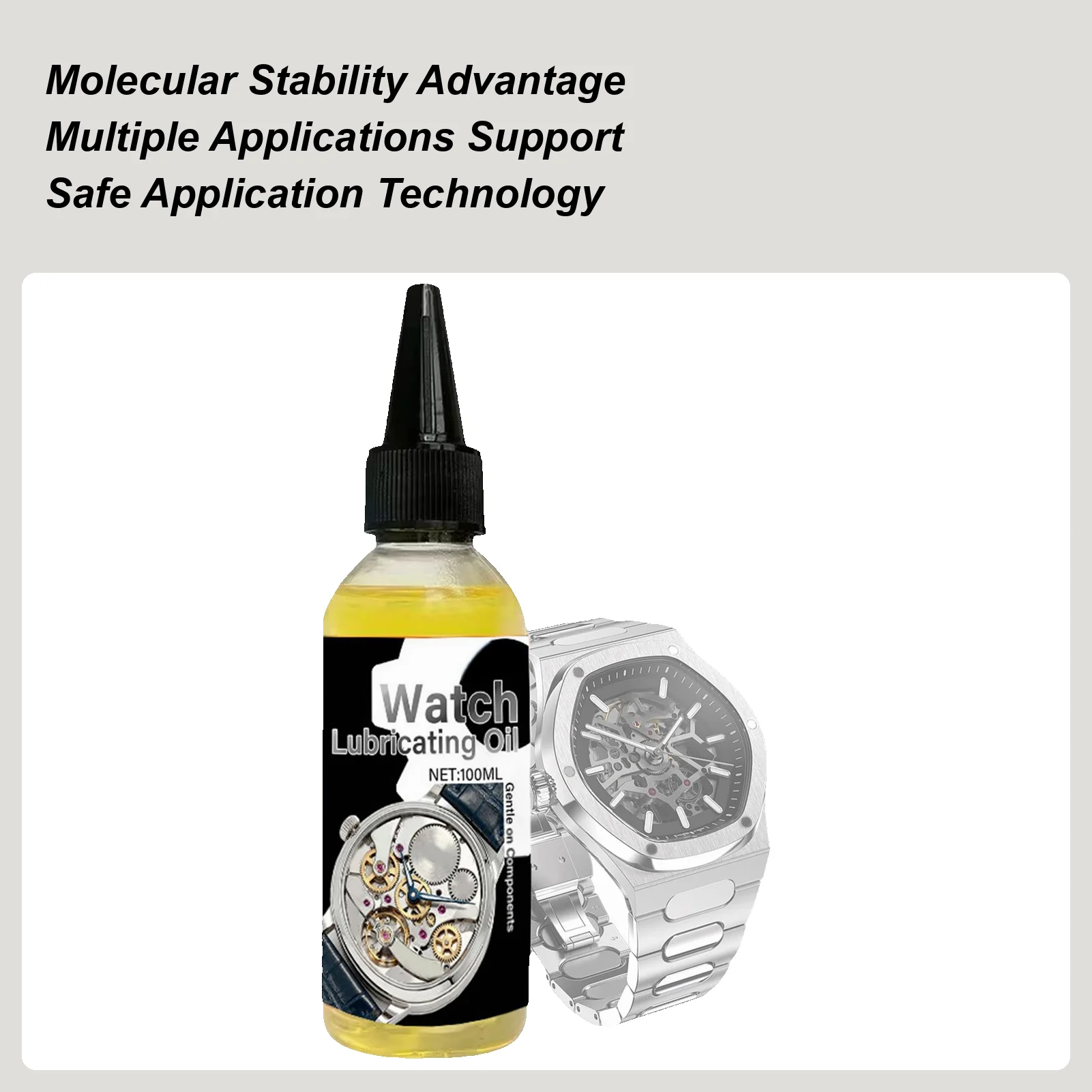 Clocks Lubricating Silicone Oil 100ml Mechanical Clocks Oil Lubricant Watch Maintenance Grease Precision Instruments Special Oil