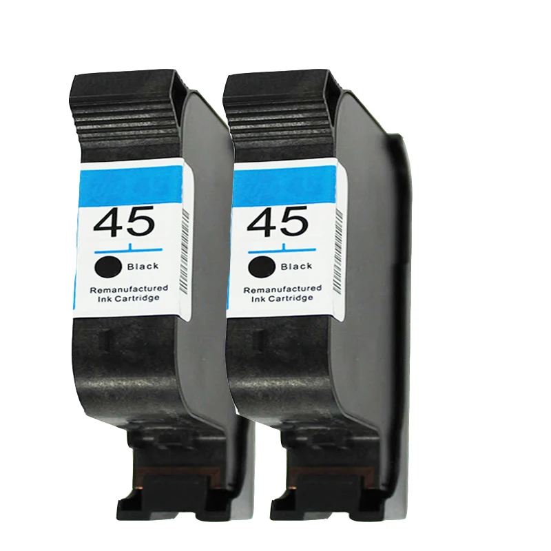 Vilaxh 45  Compatible Ink Cartridge Replacement for HP 45A  for Deskjet 1120c 1125c 1180c 1220c 9300 for HP45