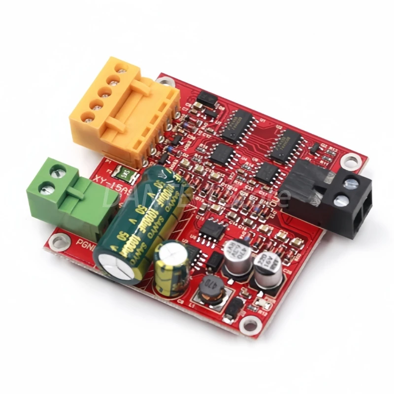 PWM speed regulator 12-24-36V high power 15A DC motor drive board module industrial full forward and reverse