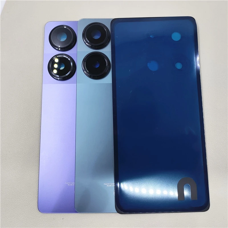 Szklana tylna pokrywa baterii z obiektywem aparatu do Xiaomi Redmi Note 13 Pro 4G — zdjęcie produktu 2