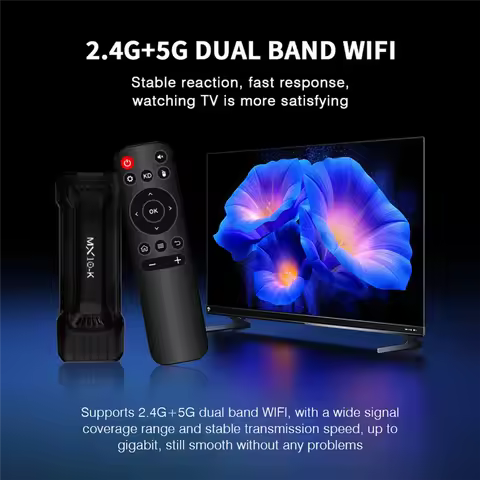 A32T-Android14 TV Stick 2.4+5G Dual WIFI Support 4K HDR Video Mini TV Box Portable Player Android TV Stick