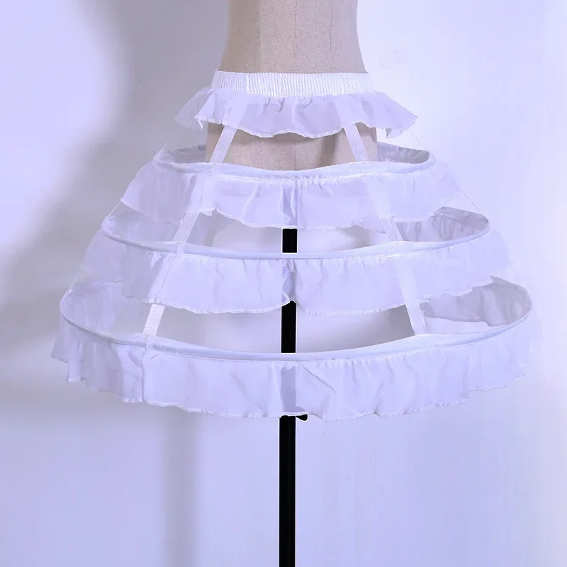 

A-line Shaped Bell Shaped Ruffled Birdcage Lolita Petticoat