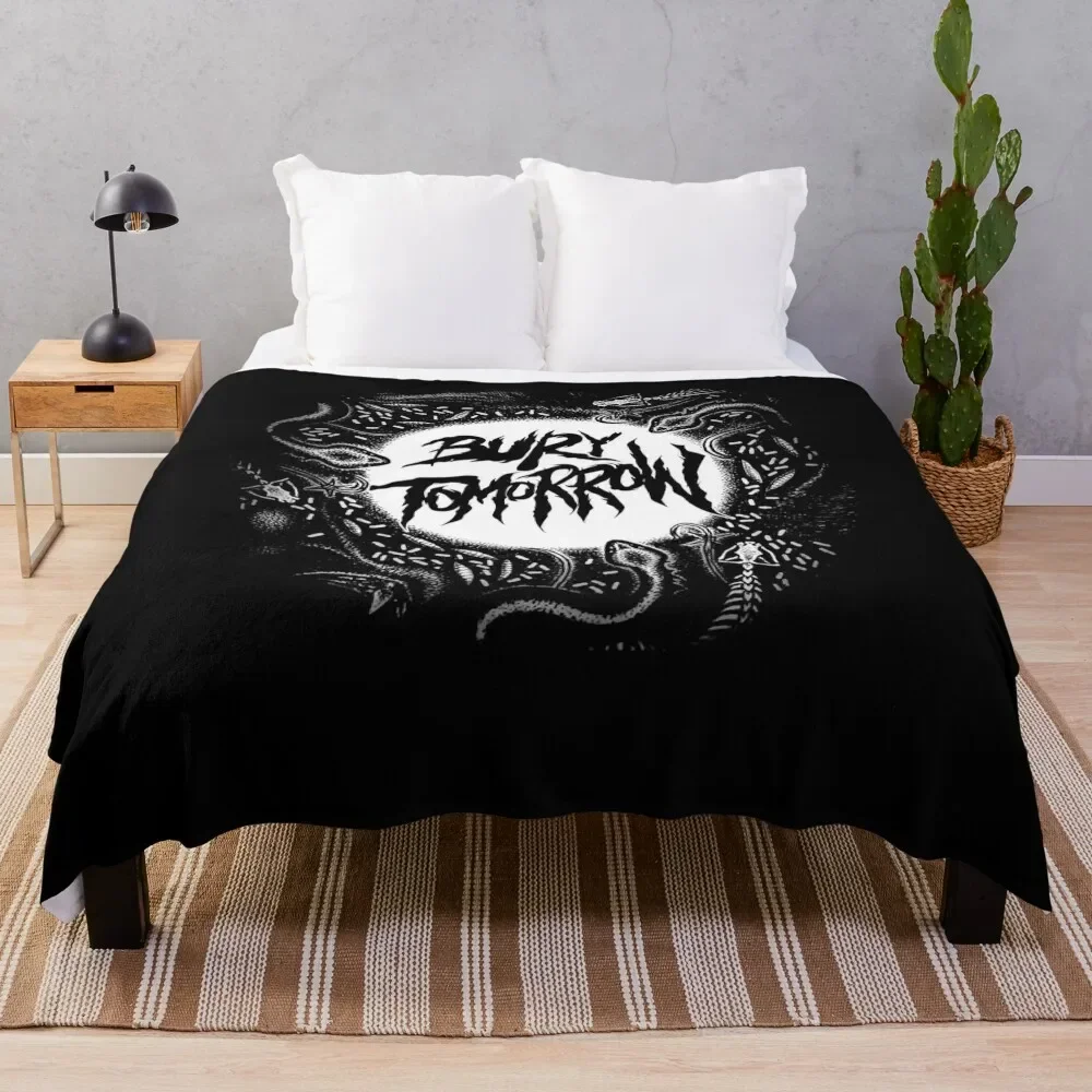 

Women Men Bury Tomorrow Cool Gifts Throw Blanket Stylish Decor Blanket Gift for Friends Roommate