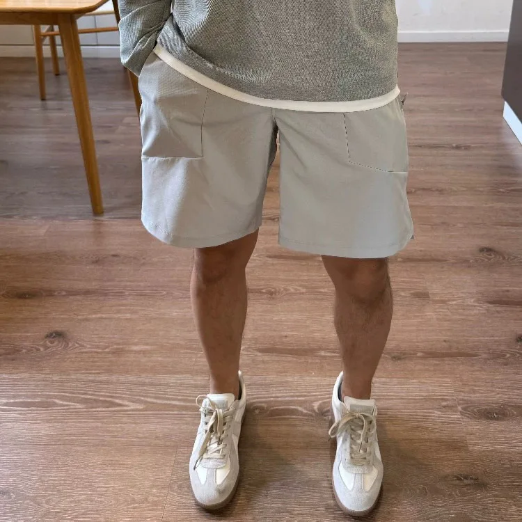 

Firmranch новые спортивные повседневные быстросохнущие легкие эластичные дышащие шорты для фитнеса на открытом воздухе, летние женские и мужские модные шорты