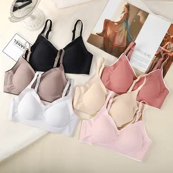 Women Sexy Sling Brassiere Active Push Up Seamless Bra Female Daily Underwear Girls Comfort Bralette S-2XL Lingerie 0084