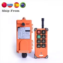 TELECRANE LEE  F21-E1B Industrial Radio Wireless Crane Hoist Remote Control 220V 380V Switch 8 Channel F21-E1B