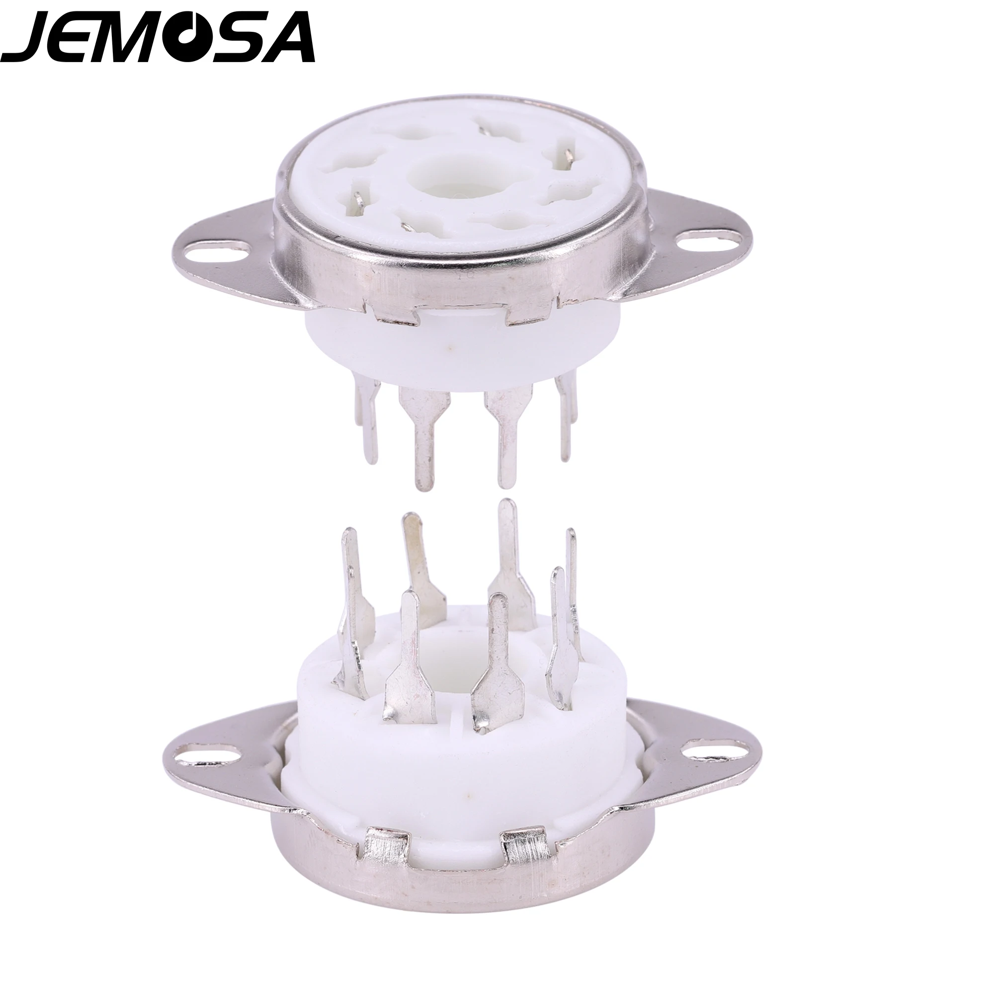 K8A-Base de válvula de cerámica de 8 pines, GZC8-Y-7 de tubo para EL34, KT88, 6V6, 6L6, 6550, 6N8P, 6N9P, 6SL7, 6SN7, amplificador de Audio