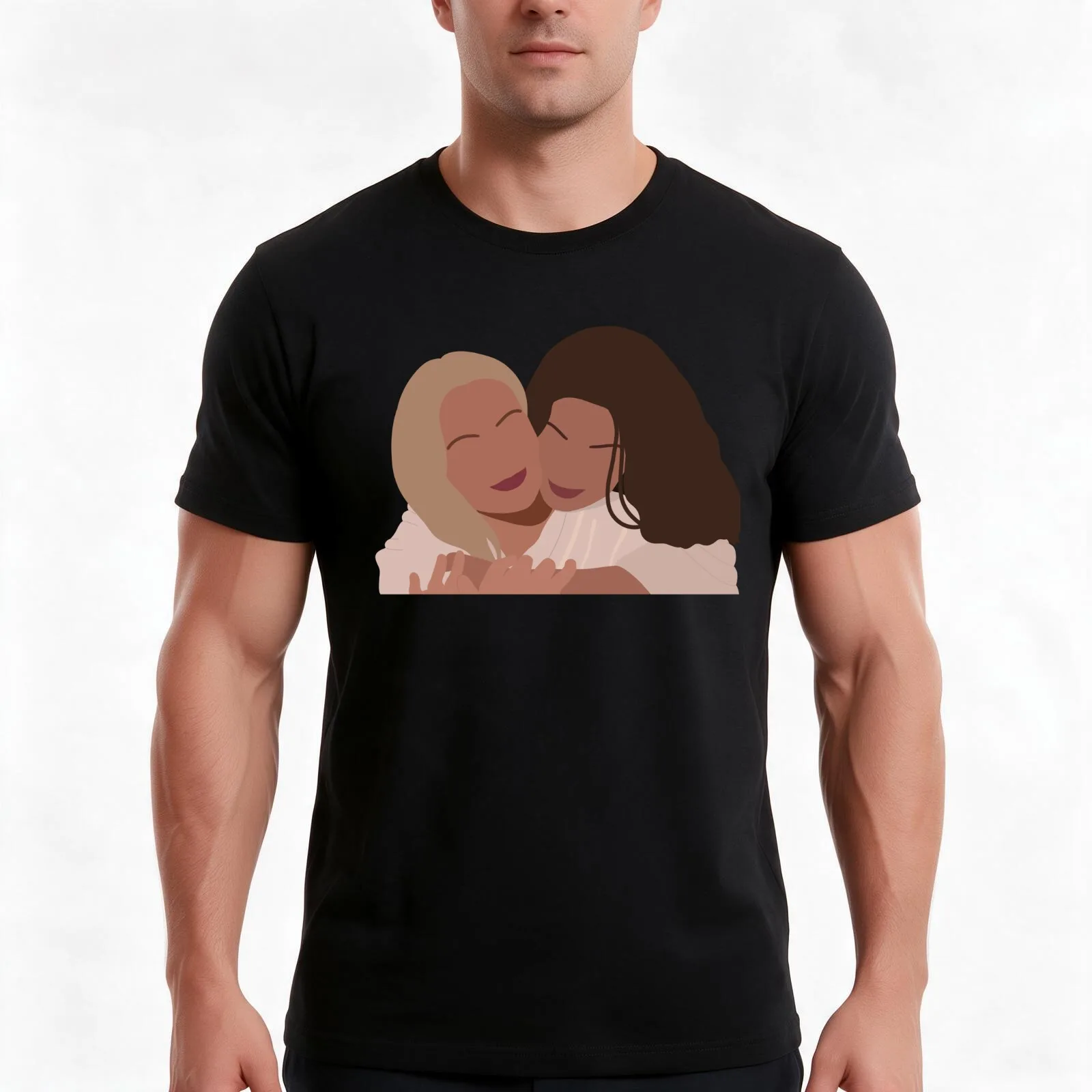 Swarla Together - Coronation Street T-Shirt Summer Casual Cotton Tee Oversized Streetwear Tops Vintage Graphic Print
