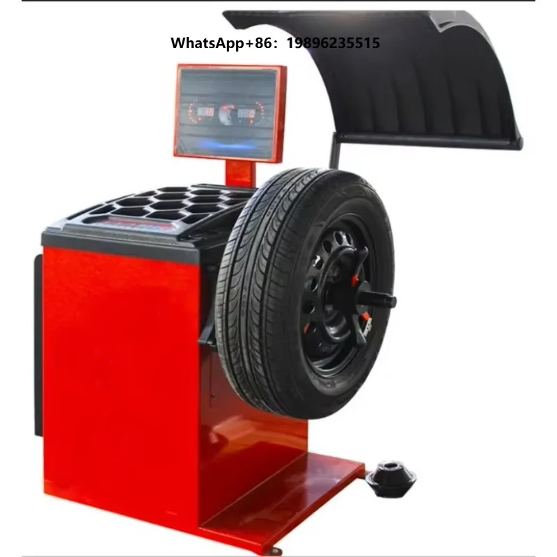 Factory Supply Fully Automatic Car Wheel Balancer with Infrared for Tire Balancing