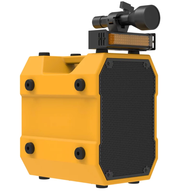 

Portable Directional Strong Sound Speaker, Peak Sound Pressure Level 800m Range, Long Range Acoustic Equipment, Rescue Function