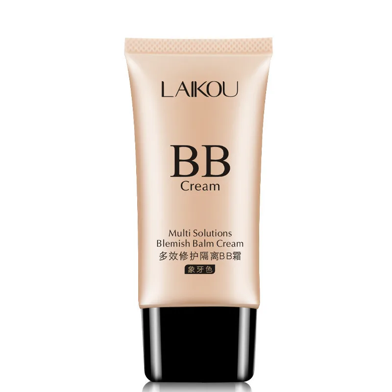 LAIKOU-BB Cream corrector, base de maquillaje Natural oscuro, Cosméticos ligeros, hidratante, Multi Sulution, bálsamo para imperfecciones