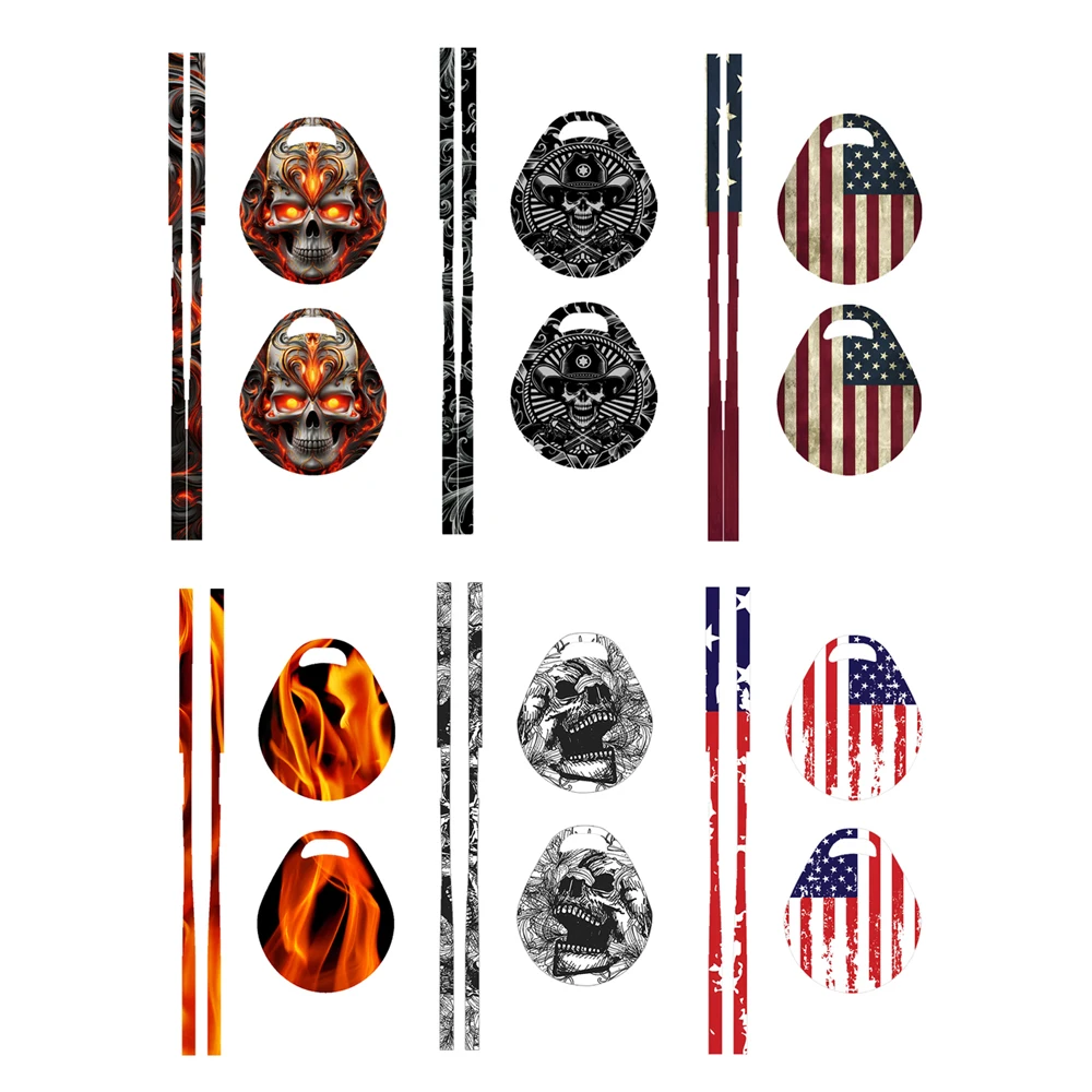 New Motorcycle key cover key fob Key Case Sticker kit fit For Harley Touring Sportster XL883 1200 Softail FL/FXST VRSC 2007-2016 view 6