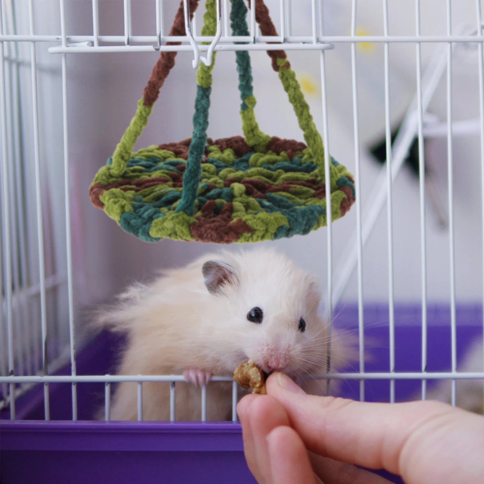 

Pet Hammock Swing Super Soft Hamster Resting Bed Warm Nests Guinea Pigs Hedgehogs Chinchillas Squirrels Rabbit House Indoor