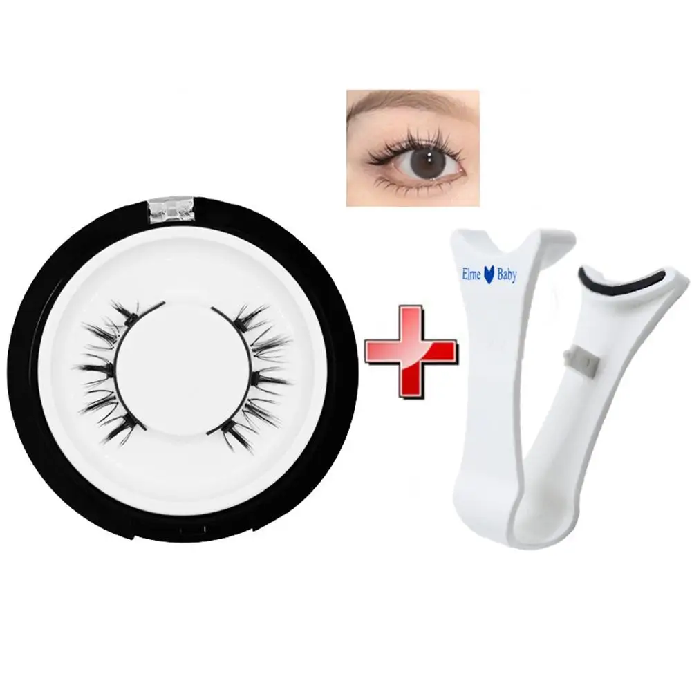 Faux cils magnétiques 3D avec pince à épiler, extension de cils, naturel, réaliste, fait à la main, réutilisable, beauté des yeux, outils de maquillage