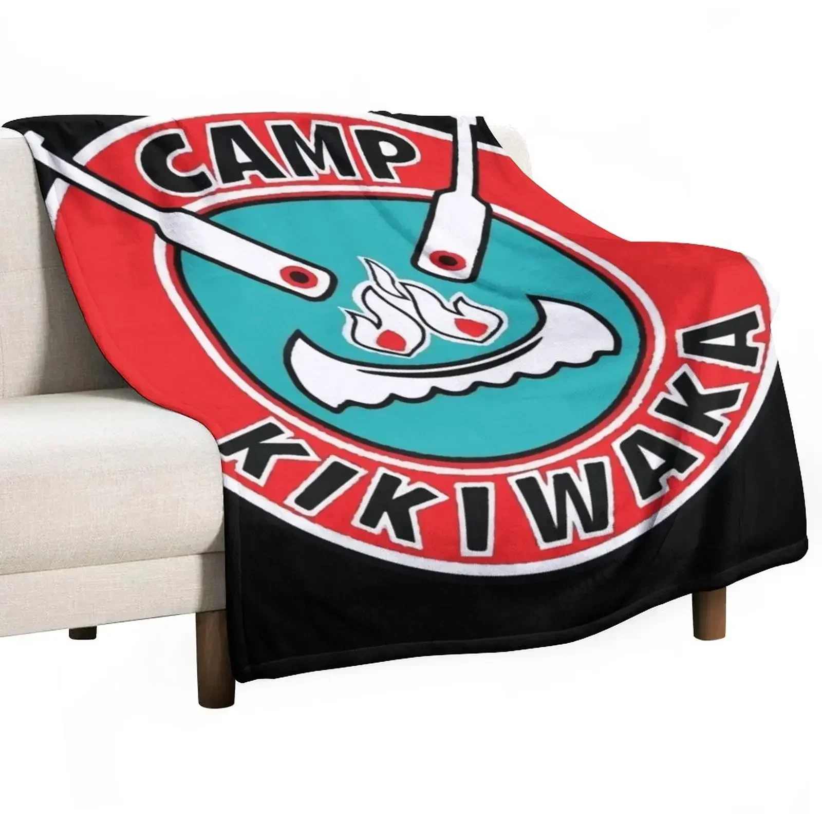 New Camp Kikiwaka Throw Blanket Sofa Thins Blankets