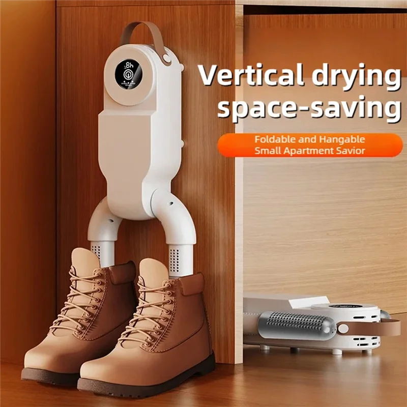 BAAO-New الذكية شاشة تعمل باللمس مجفف الأحذية التدفئة السريعة التعقيم سخان الجوارب مجفف الهواء الساخن إزالة الروائح الكريهة مزيل الرطوبة