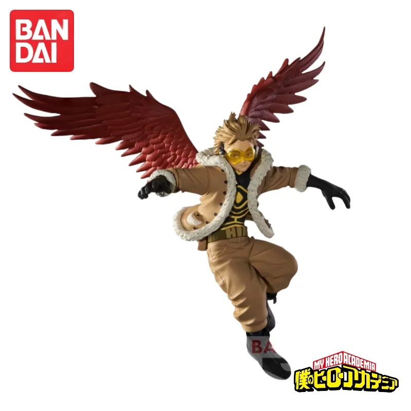 Oryginalna figurka Bandai Banpresto My Hero Academia Hawks The Amazing Heroes Vol.24, nowa w pudełku, dostępna od ręki.