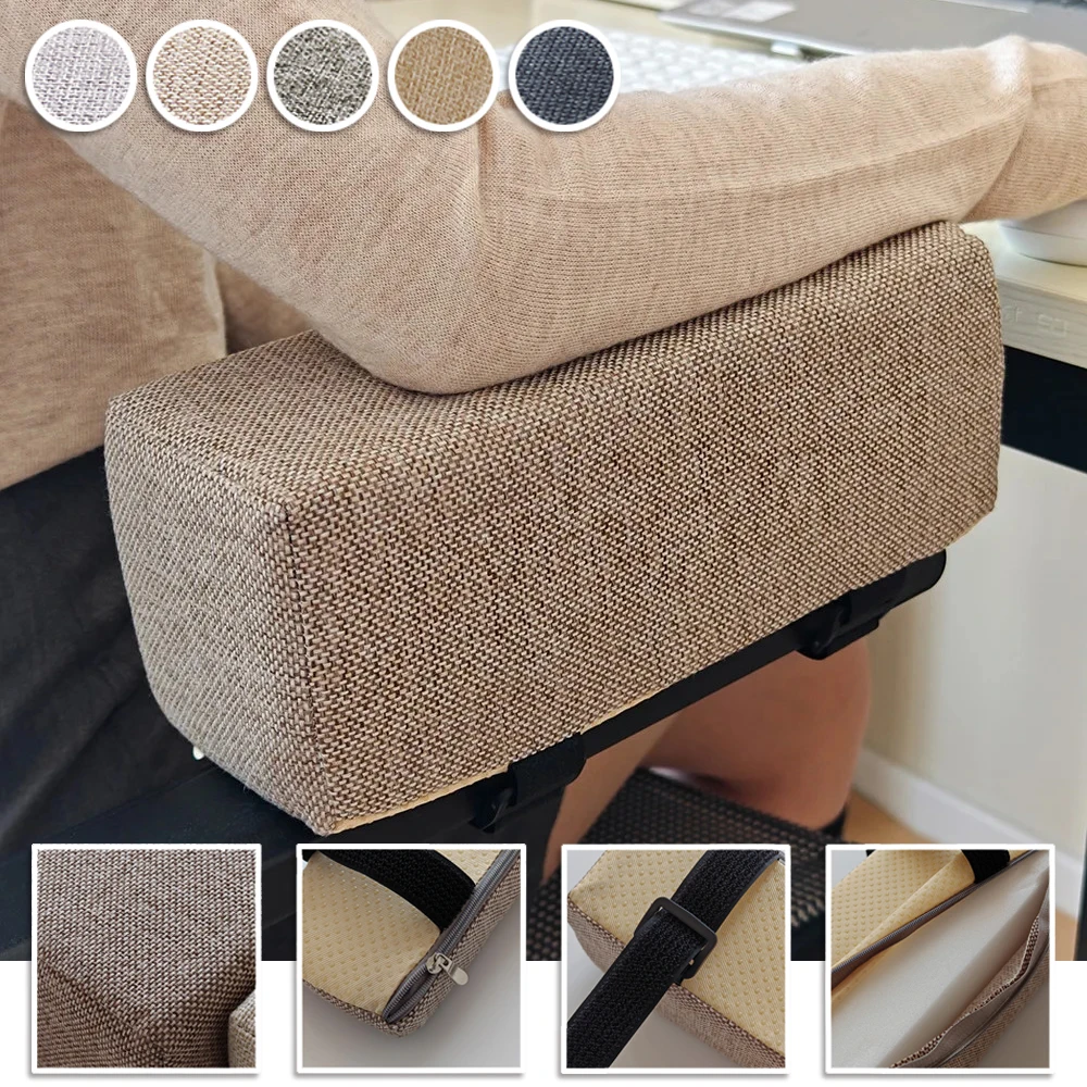 

1 Piece/1 Pair Armrest Chair Memory Foam Chair Armrest Cushion Comfort Elbow Pillow Gaming Home Office Office Chair Accessories