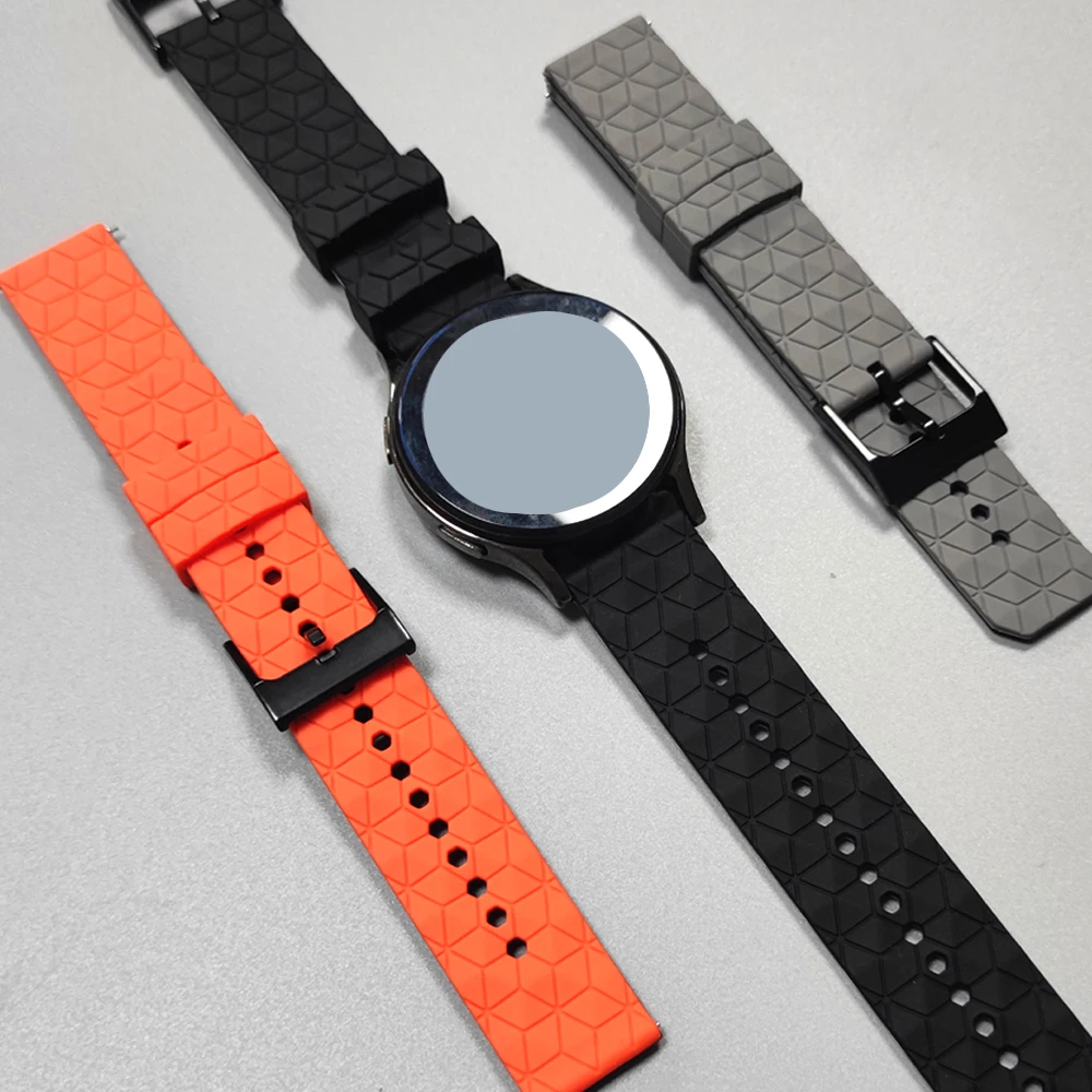 20 mm 22 mm Sportarmband für AMAZFIT GTR 4 3 Pro 47 mm Gürtelband AMAZFIT GTS 4 3 2e BIP6 BIP 6 5 Weiches Silikon-Ersatzarmband