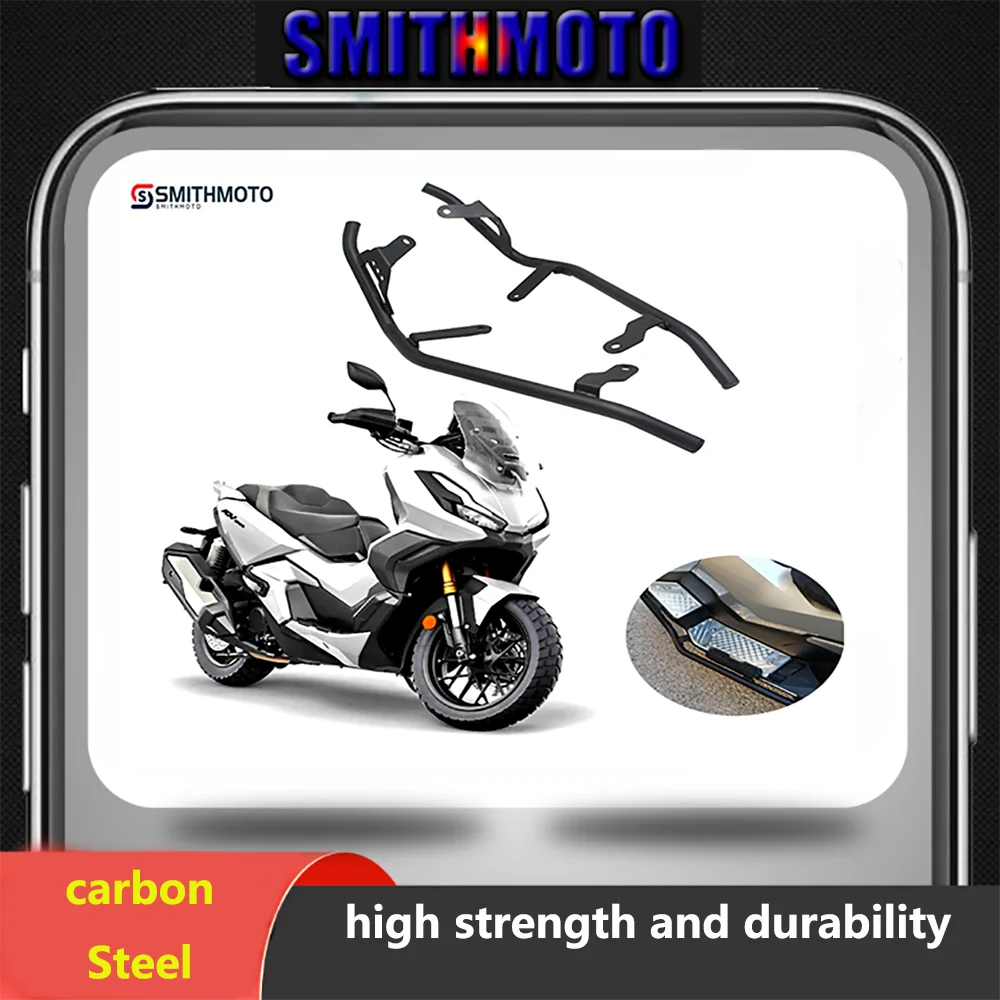 

For Honda ADV350 Motorcycle Modified Bumper Body Guard Lever Anti-Fall Frame Anti-Falling Accessories Made of Steel