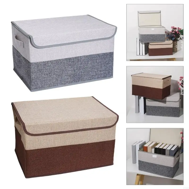 Armoires pliables boîte rangement des vêtements pliables organisateurs coton convivial kxre