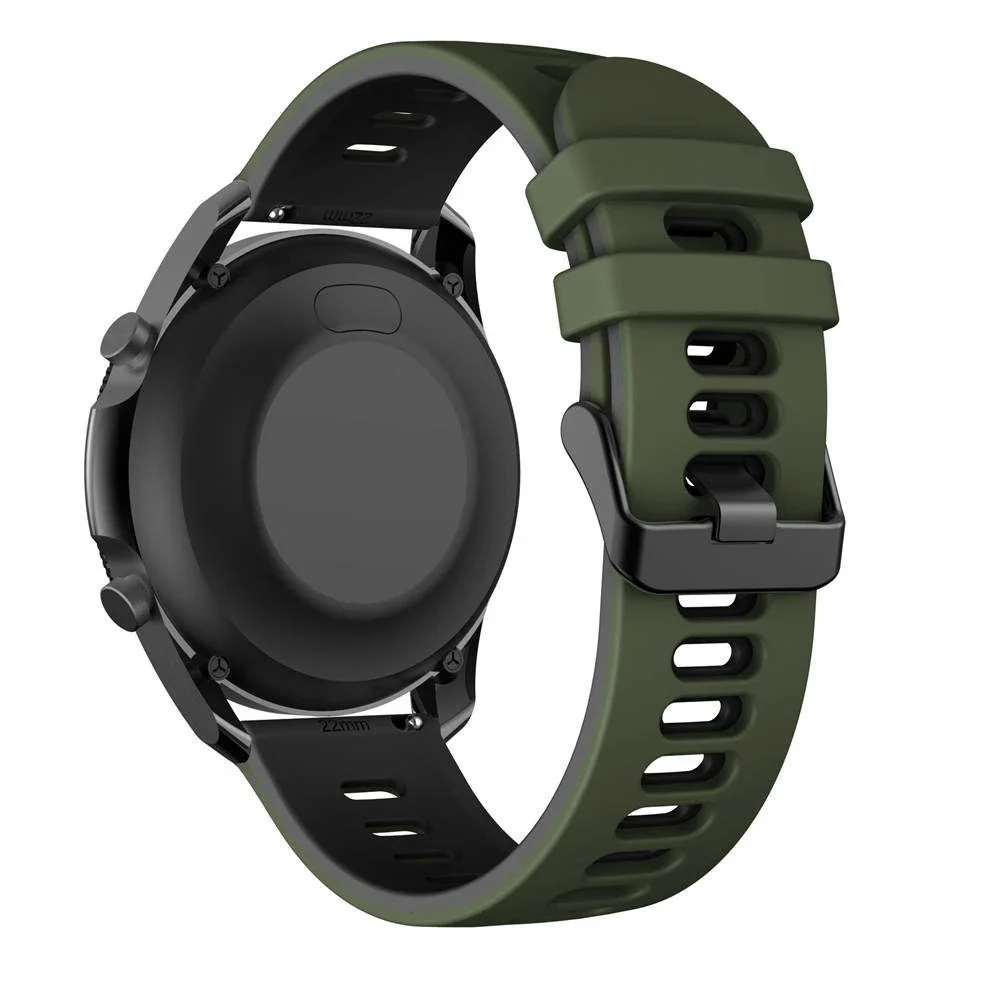 Pulseira esportiva de silicone macio, pulseira respirável, pulseira fitness para SUUNTO VERTICAL 9, 5 picos DLC, PRO 3, 20mm, 22mm